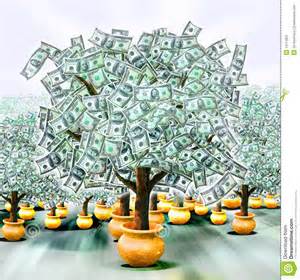 money on trees
